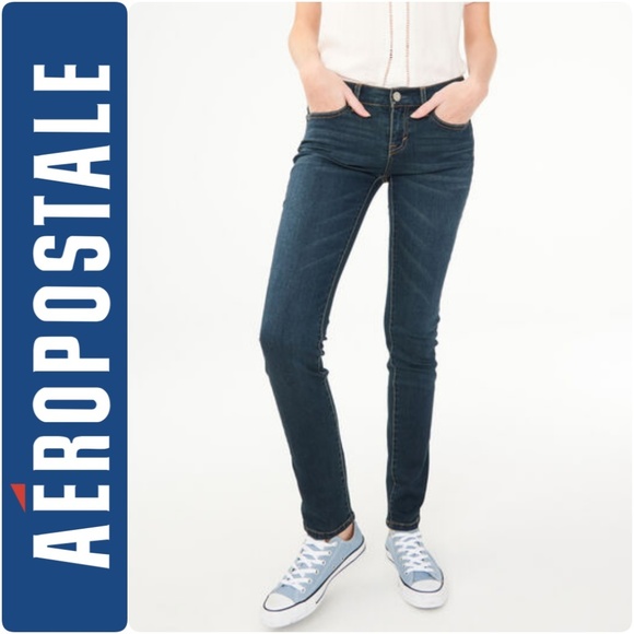 Aeropostale Denim - NEW Aeropostale Medium Wash Skinny Jeans Size 000R